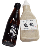 塩糀と鮎魚醤