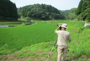 望遠鏡を用いた調査