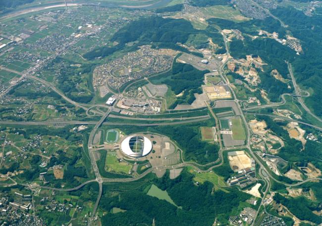 スポーツ公園全景