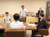 こんだんのようす