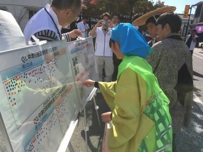 中津日田道路ＰＲ活動（日田市）