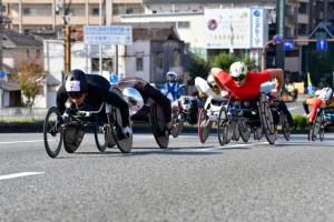 車いすマラソン