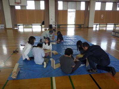 木工教室作業風景