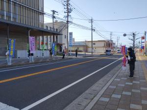 R７春の全国交通安全運動街頭啓発